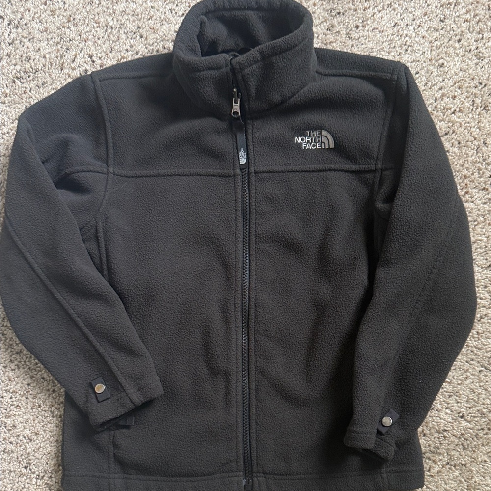 The North Face Kids Black Fleece Jacket